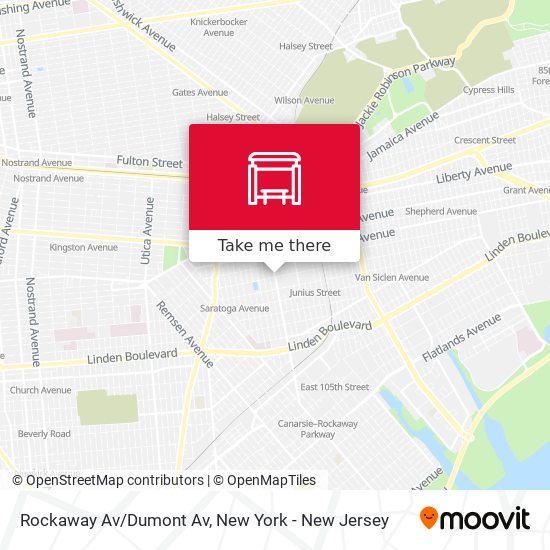 Mapa de Rockaway Av/Dumont Av