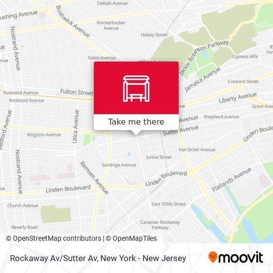 Mapa de Rockaway Av/Sutter Av