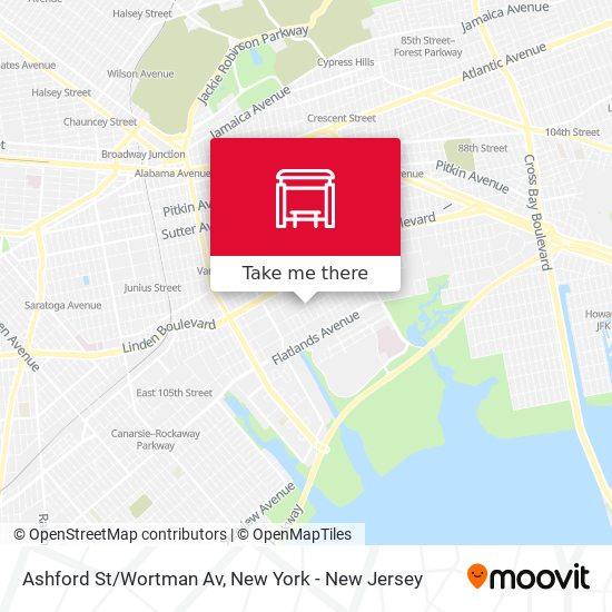 Mapa de Ashford St/Wortman Av