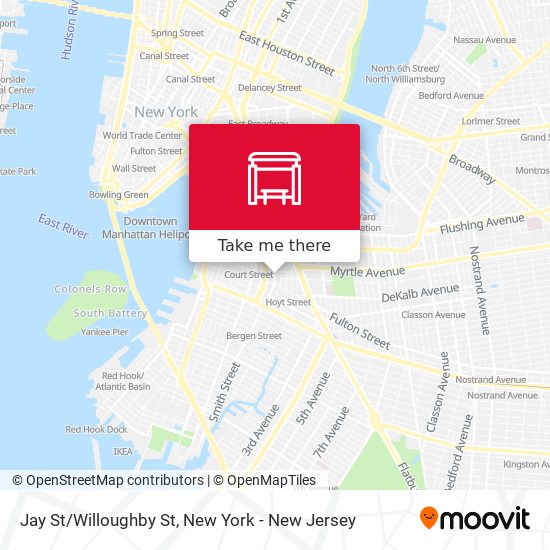 Mapa de Jay St/Willoughby St