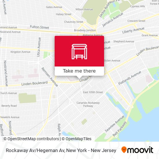 Rockaway Av/Hegeman Av map