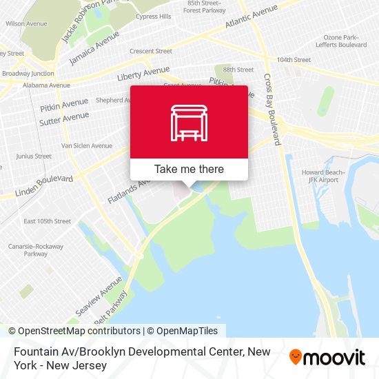 Fountain Av / Brooklyn Developmental Center map