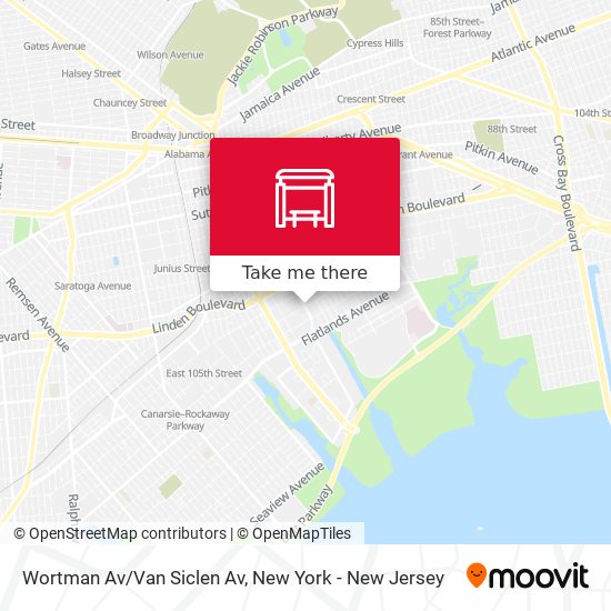 Mapa de Wortman Av/Van Siclen Av