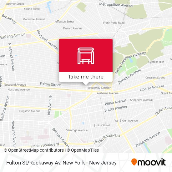 Mapa de Fulton St/Rockaway Av