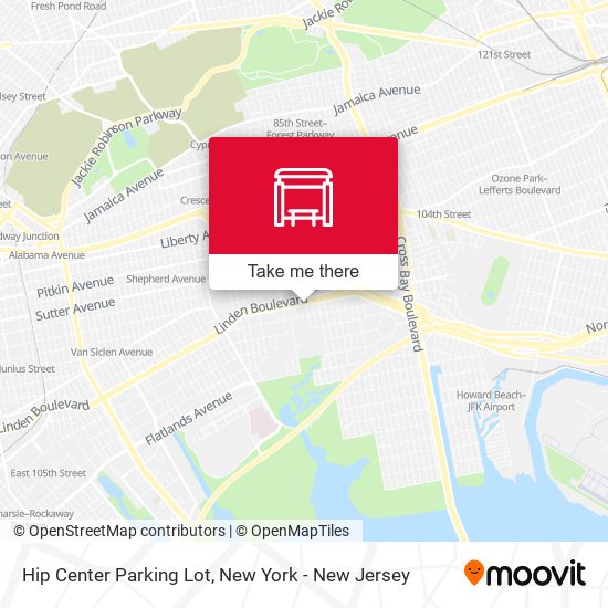Mapa de Hip Center Parking Lot