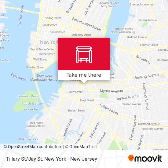 Tillary St/Jay St map