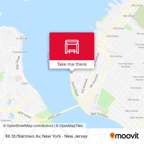 Mapa de 86 St/Narrows Av