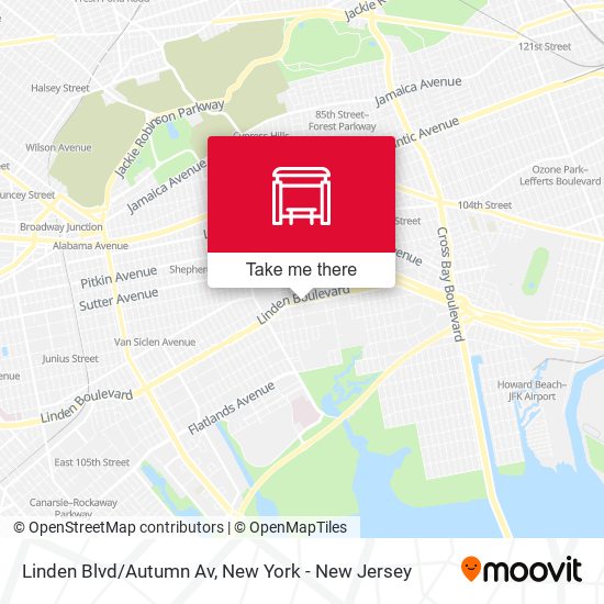Mapa de Linden Blvd/Autumn Av