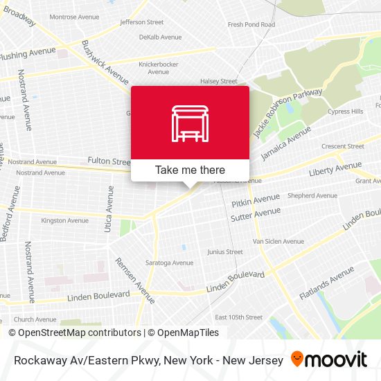 Mapa de Rockaway Av/Eastern Pkwy