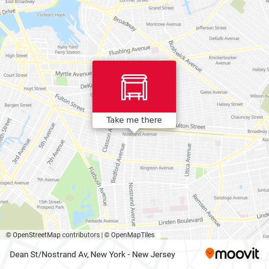Mapa de Dean St/Nostrand Av