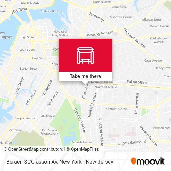 Mapa de Bergen St/Classon Av