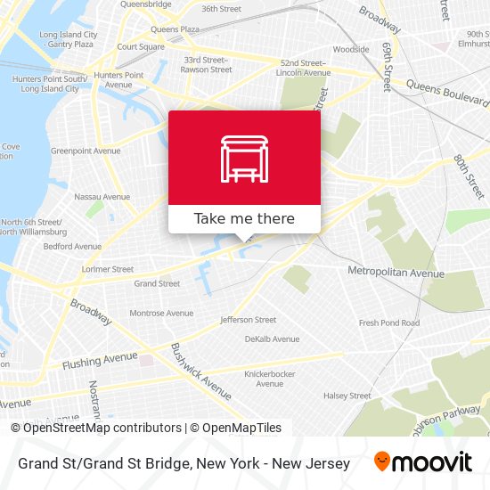 Mapa de Grand St/Grand St Bridge