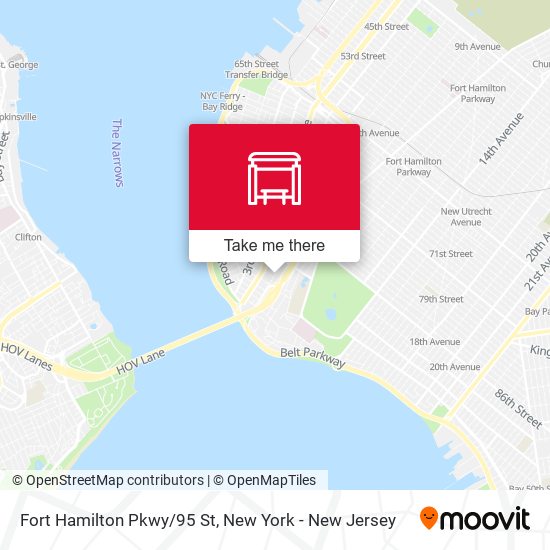 Mapa de Fort Hamilton Pkwy/95 St