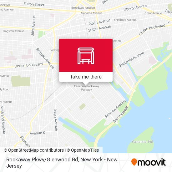 Rockaway Pkwy/Glenwood Rd map