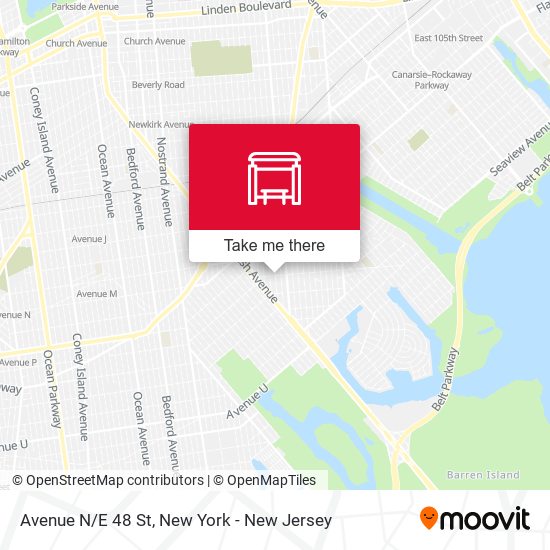 Mapa de Avenue N/E 48 St