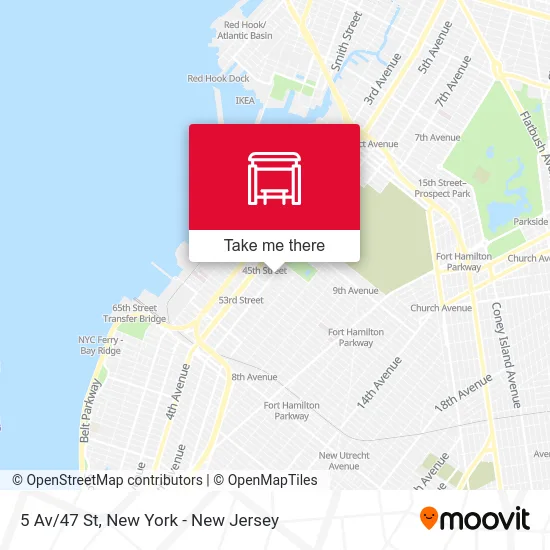 5 Av/47 St map