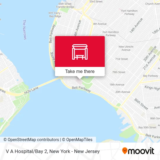 V A Hospital/Bay 2 map