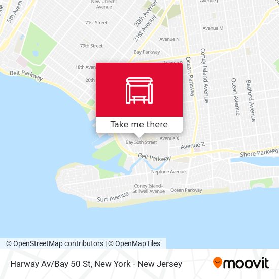 Mapa de Harway Av/Bay 50 St