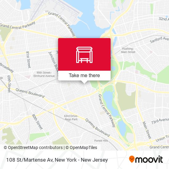 Mapa de 108 St/Martense Av