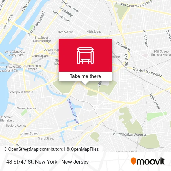 48 St/47 St map