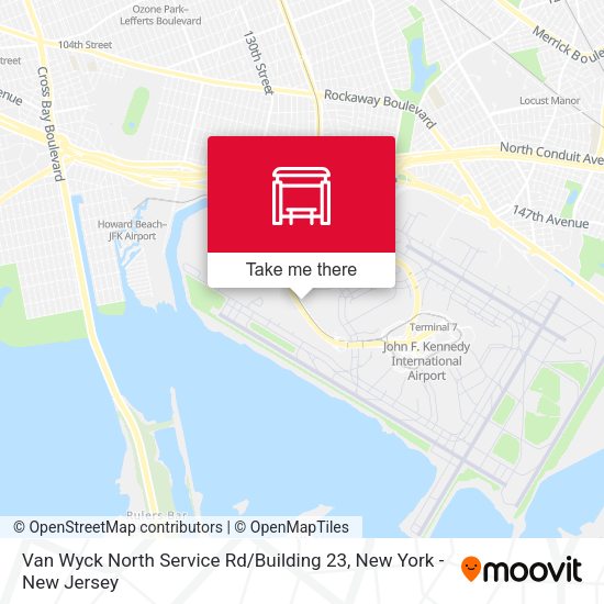 Van Wyck North Service Rd / Building 23 map