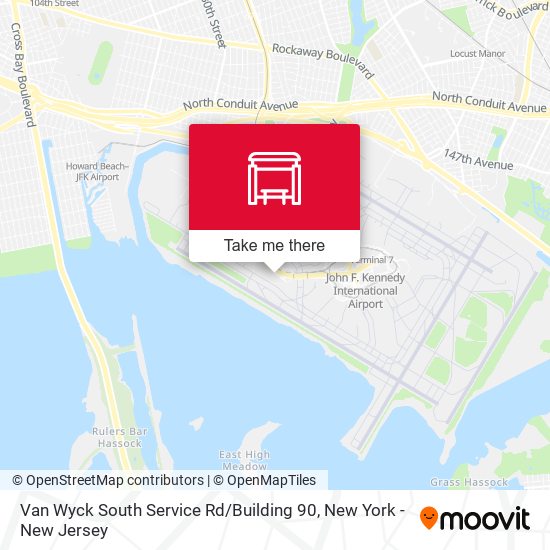 Van Wyck South Service Rd / Building 90 map