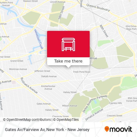 Mapa de Gates Av/Fairview Av