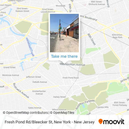 Mapa de Fresh Pond Rd/Bleecker St