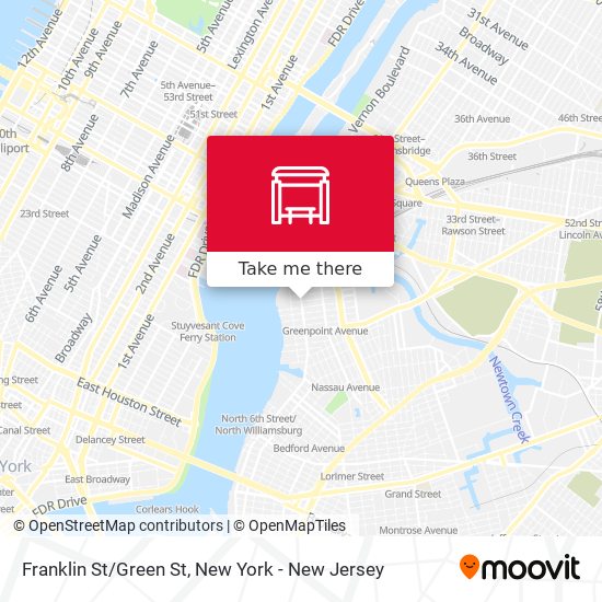 Mapa de Franklin St/Green St
