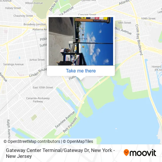 Mapa de Gateway Center Terminal / Gateway Dr