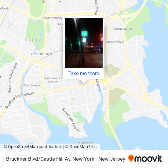 Mapa de Bruckner Blvd/Castle Hill Av