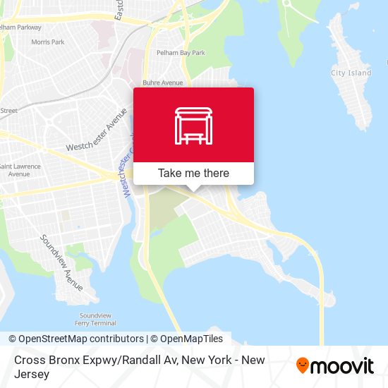 Cross Bronx Expwy/Randall Av map