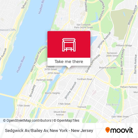 Mapa de Sedgwick Av/Bailey Av