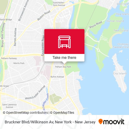 Bruckner Blvd/Wilkinson  Av map