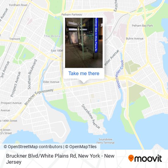 Mapa de Bruckner Blvd/White Plains Rd