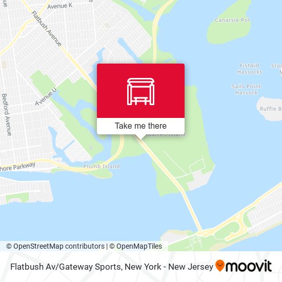 Mapa de Flatbush Av/Gateway Sports