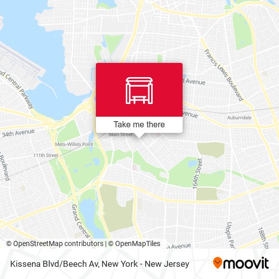 Mapa de Kissena Blvd/Beech Av