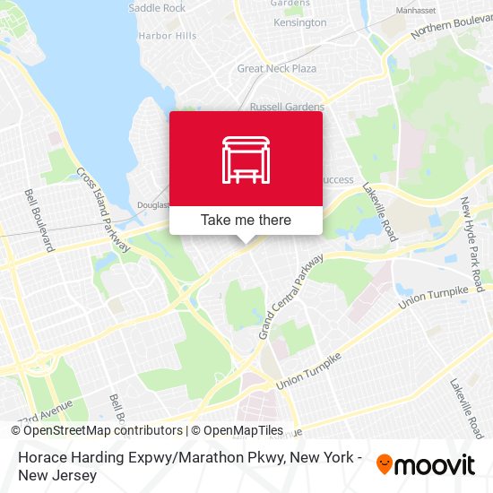 Mapa de Horace Harding Expwy / Marathon Pkwy
