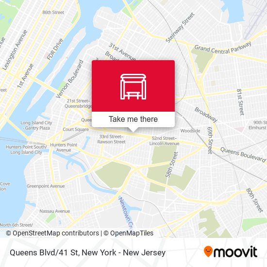 Queens Blvd/41 St map