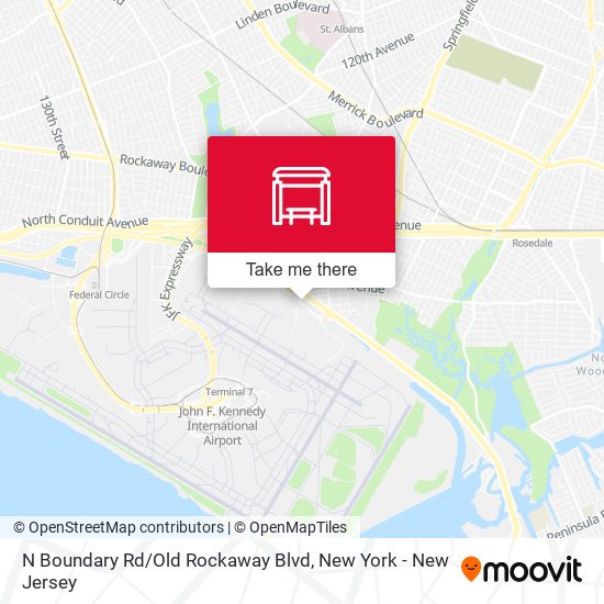 N Boundary Rd / Old Rockaway Blvd map