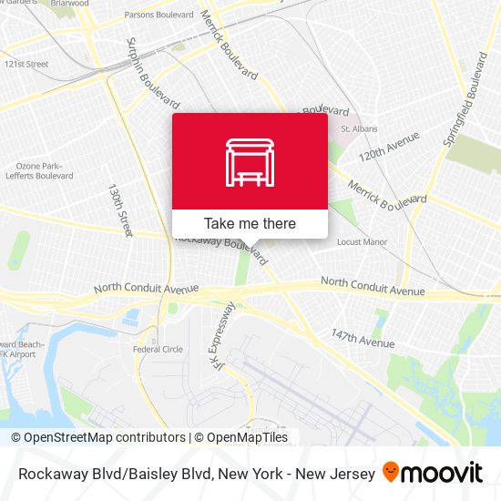 Rockaway Blvd/Baisley Blvd map