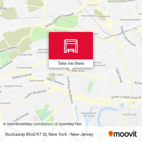 Mapa de Rockaway Blvd/97 St