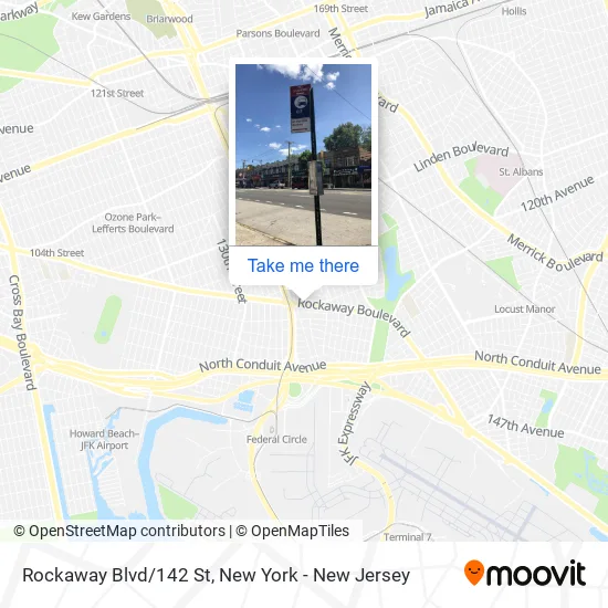 Rockaway Blvd/142 St map