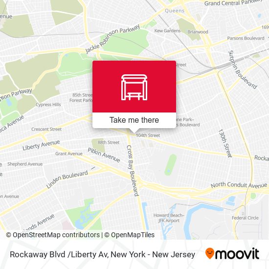 Rockaway Blvd /Liberty Av map