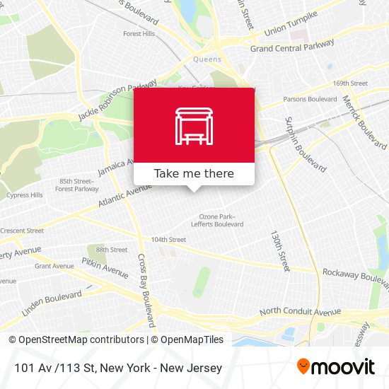 Mapa de 101 Av /113 St