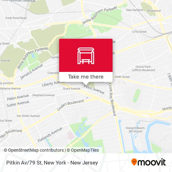 Mapa de Pitkin Av/79 St