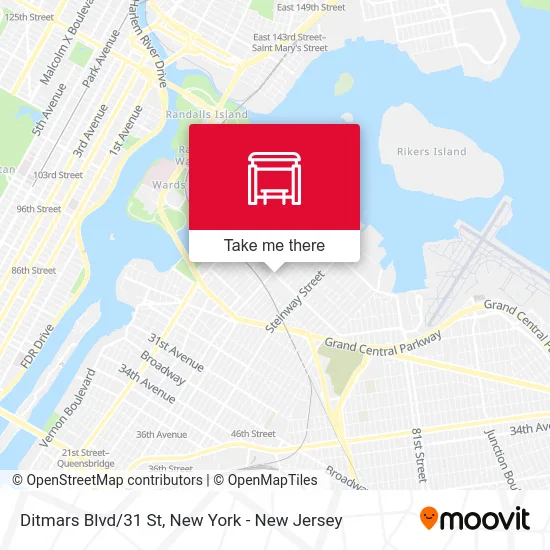 Ditmars Blvd/31 St map