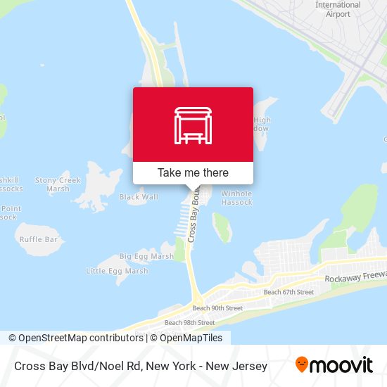 Cross Bay Blvd/Noel Rd map