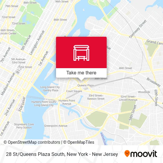 28 St/Queens Plaza South map