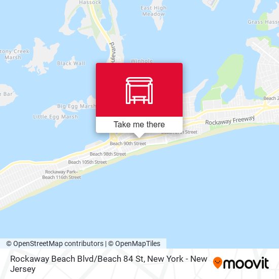Mapa de Rockaway Beach Blvd / Beach 84 St